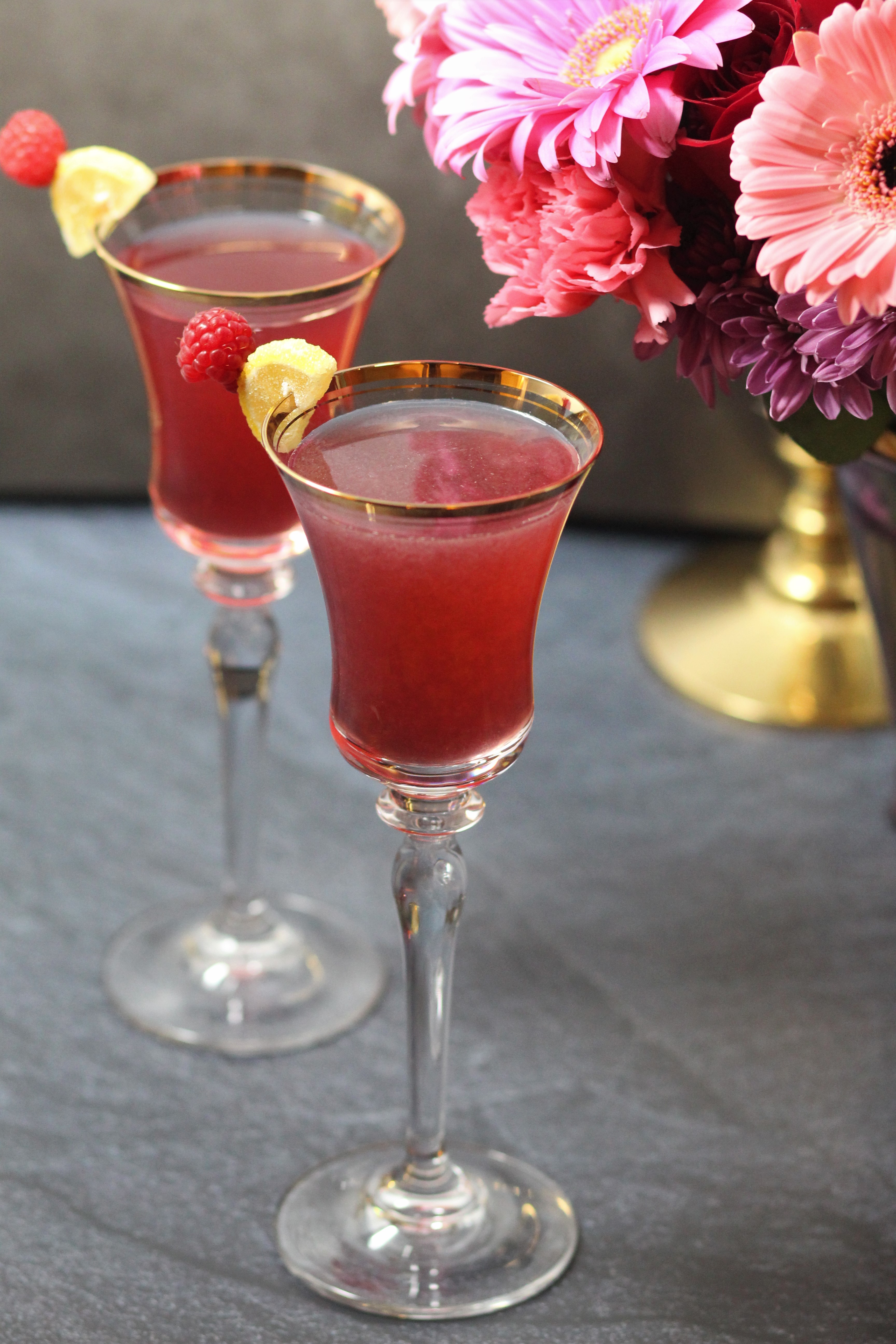 The Best EVER Raspberry Lemondrop Martini